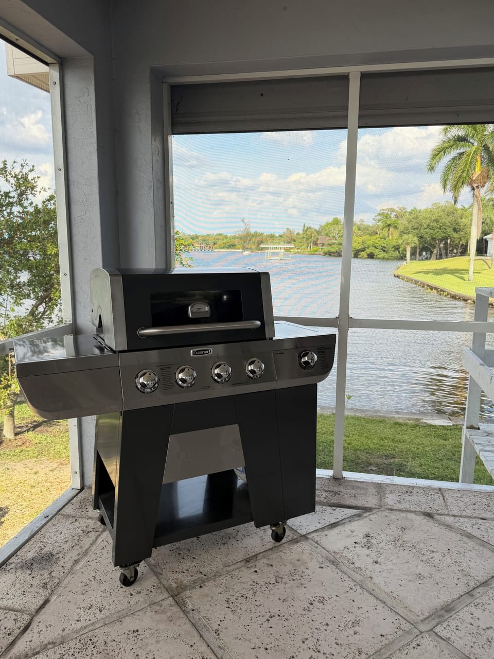 Cuisinart BBQ on Lanai