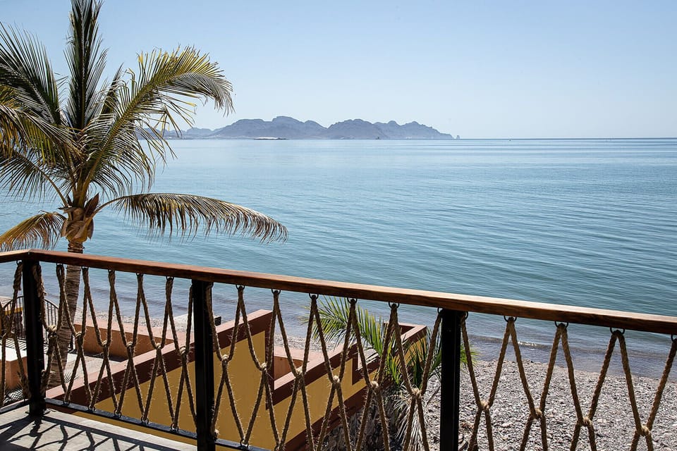 View from main bedroom  and its own terrace.