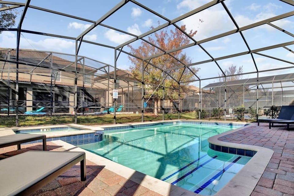 Your family will enjoy the beautiful heated pool with spa. 