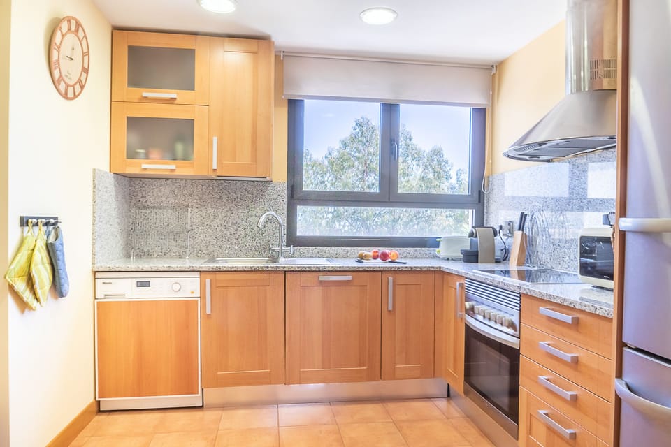 Spacious kitchen