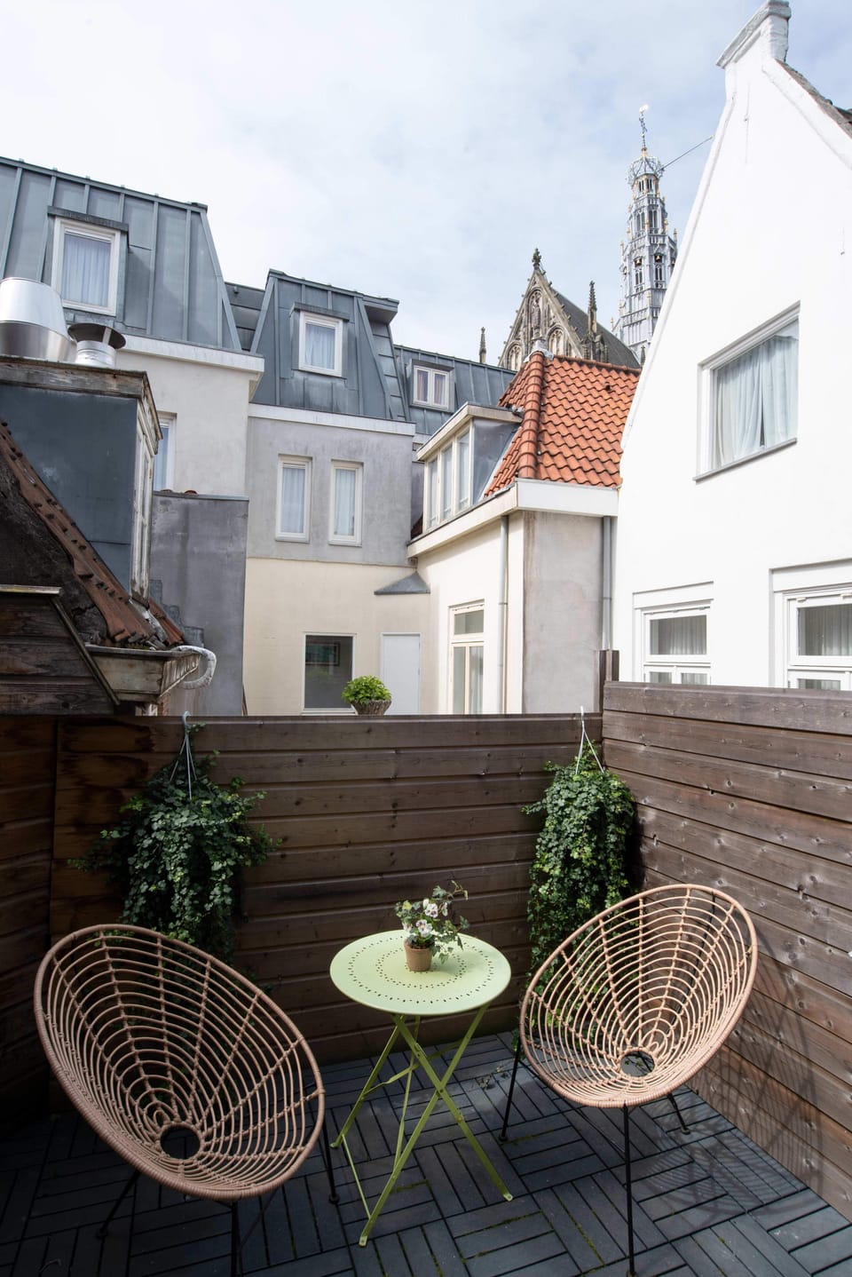 Outdoor seating area