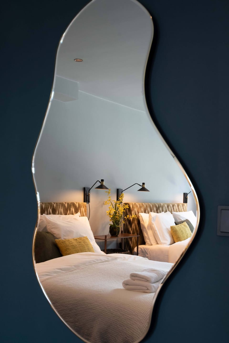 Mirror in the bedroom