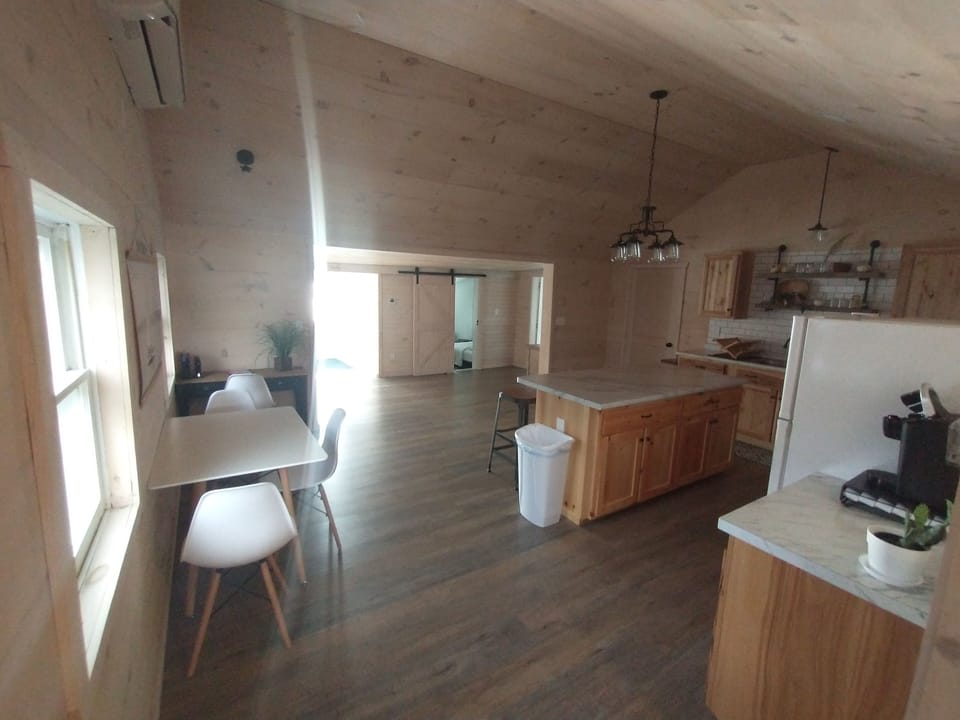 Small cottage with open floor plan
