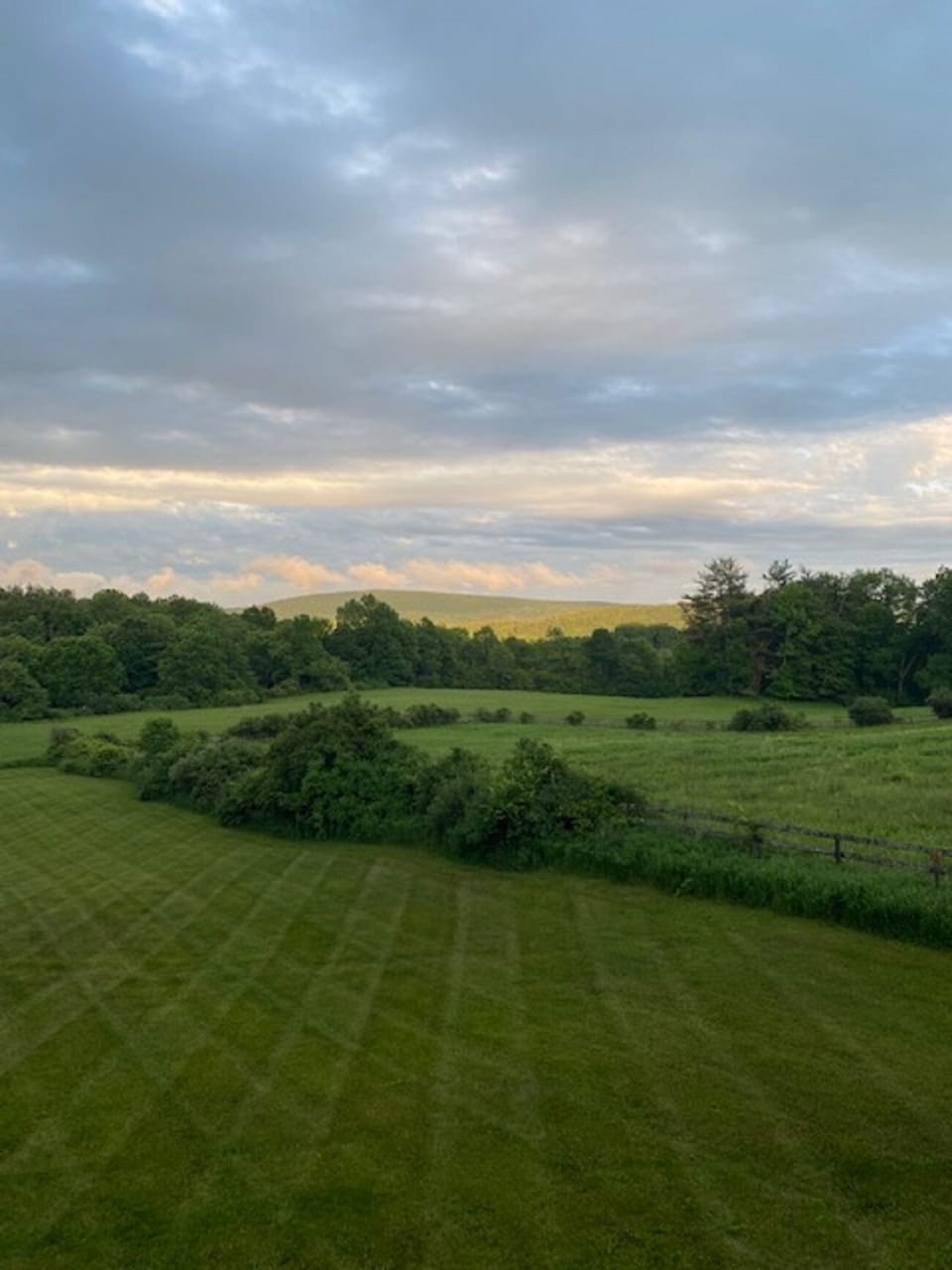 View from the deck