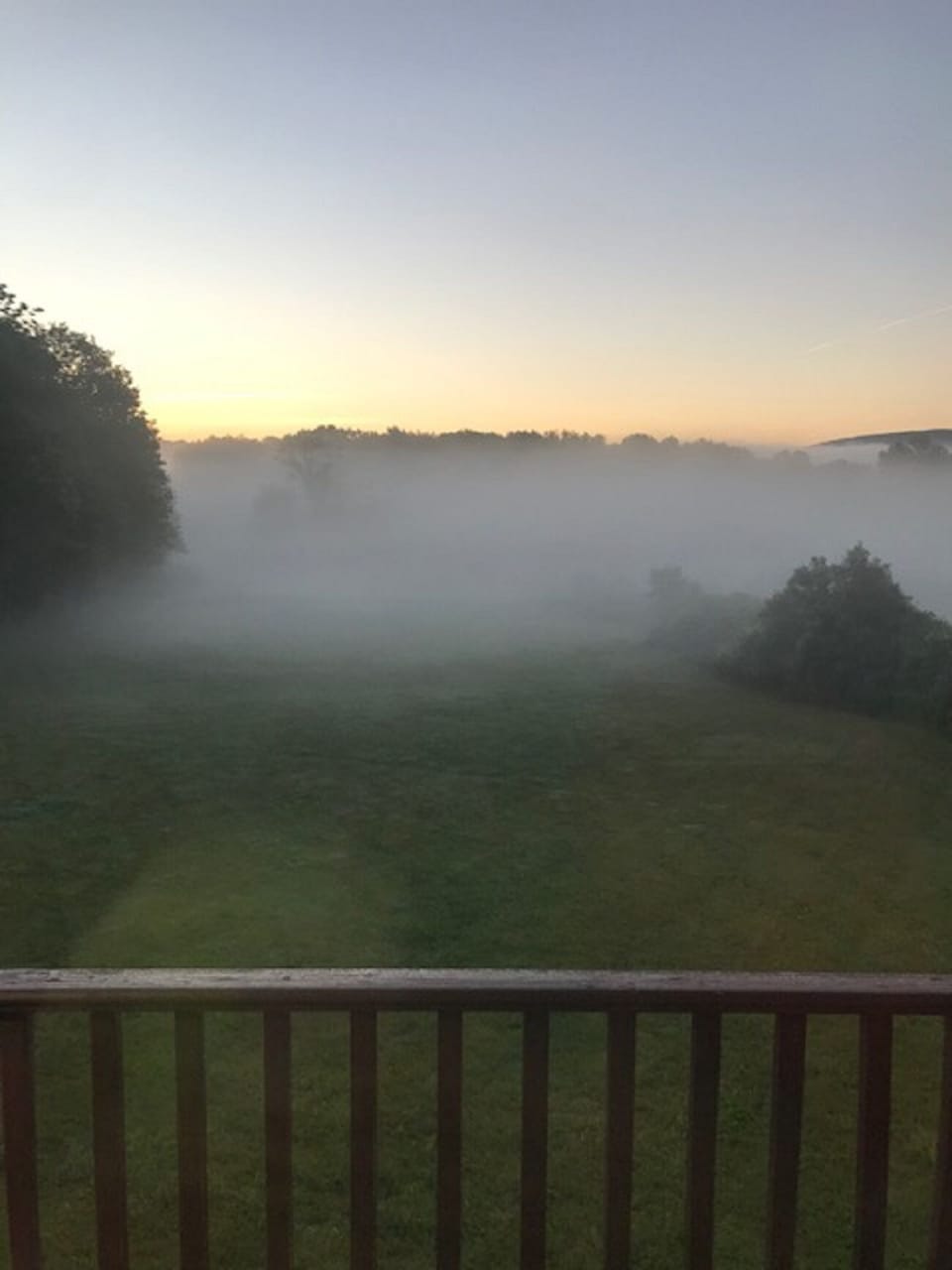Early morning in July
