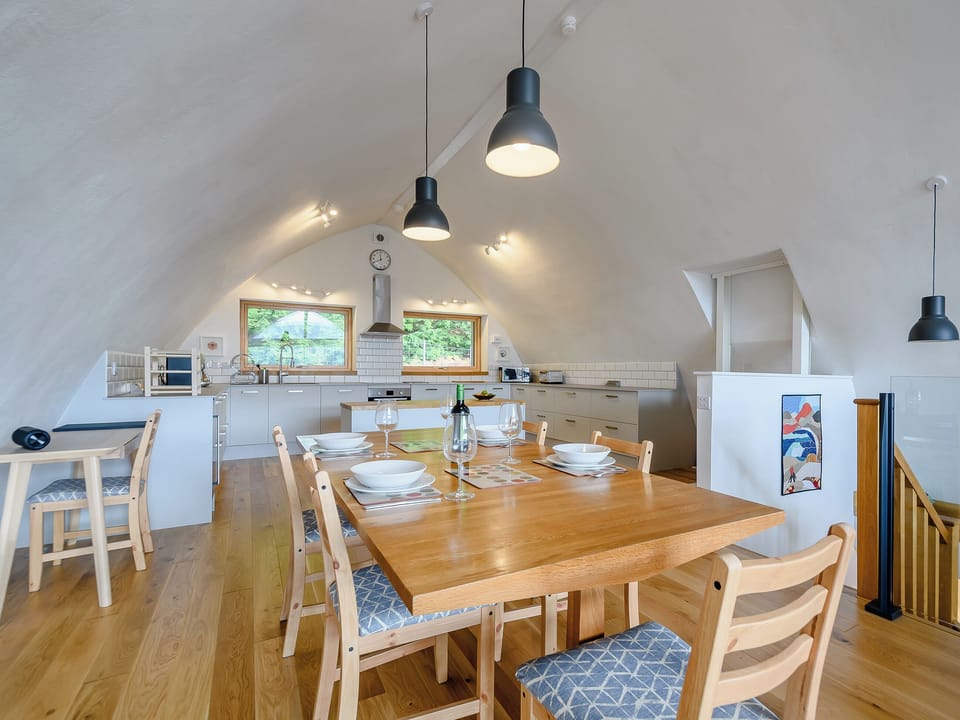 Dining Area | Jack Strawbale House - Strawbale Collection, Strontian, near Fort William