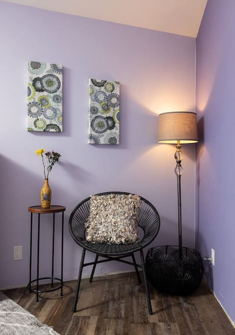 Cozy Corner with Soft Lighting
