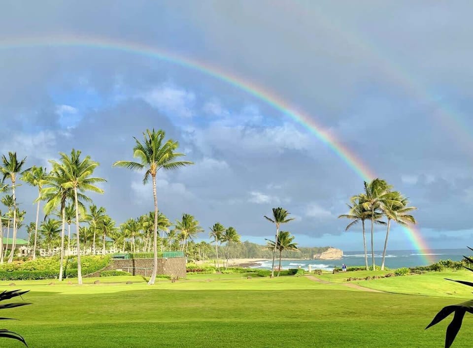 Rainbow over the Grand Hyatt Next Door