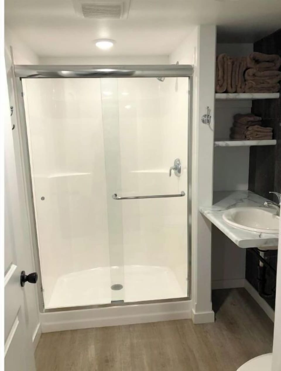 Downstairs bathroom.