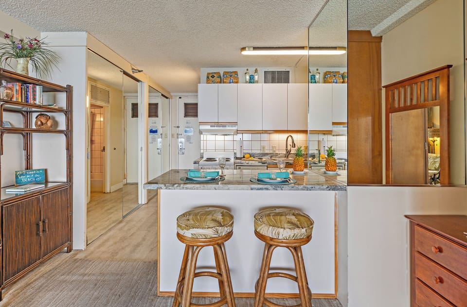 Kitchen and Front Door