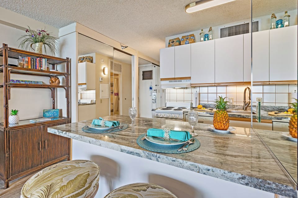 Kitchen into Hallway