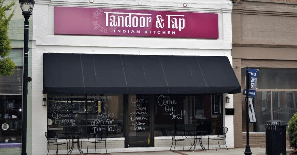 Tandoor & Tap is located just two blocks away from the loft building