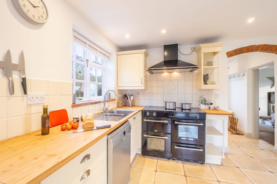 Ground floor: The kitchen is well equipped