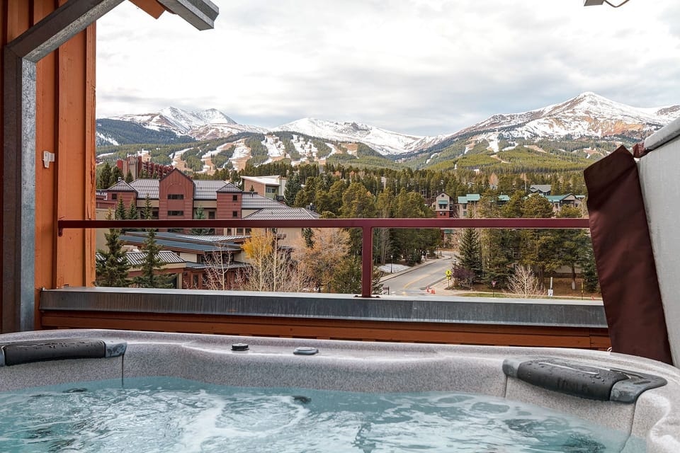 Private Hot Tub View