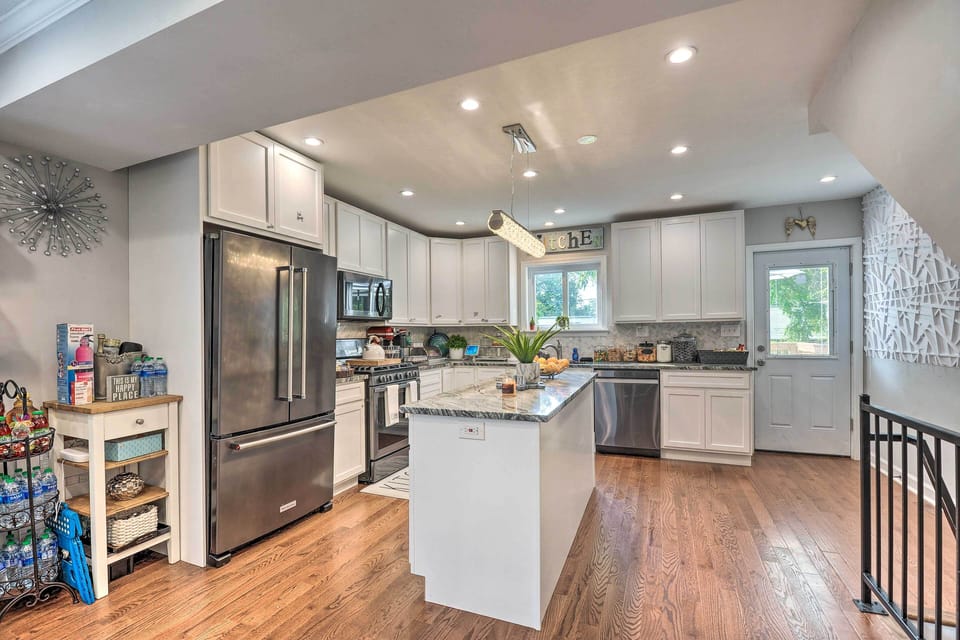 Kitchen | Fully Equipped | Stainless Steel Appliances | Cooking Basics