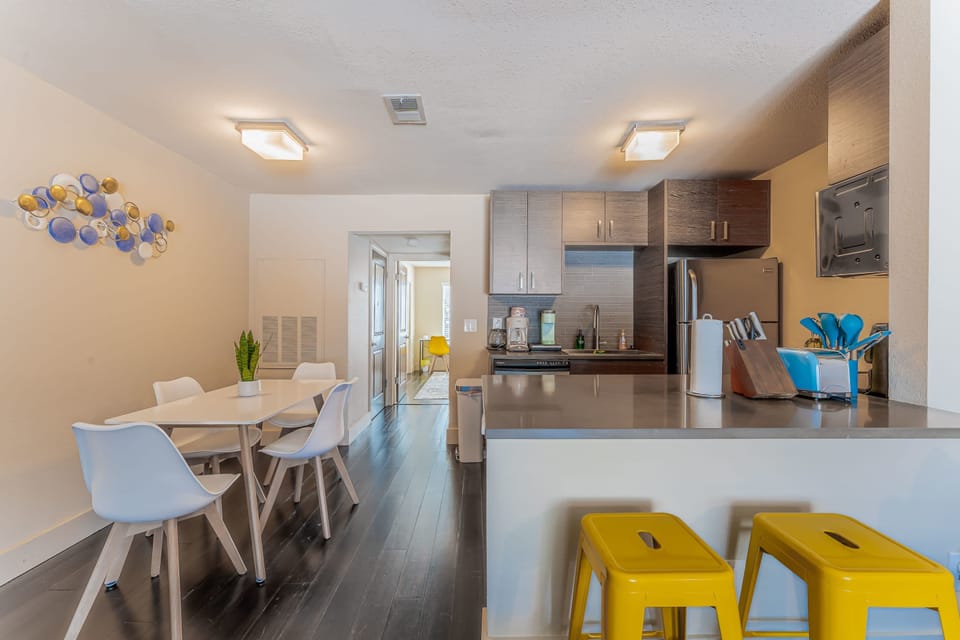 Kitchen and Dining Area