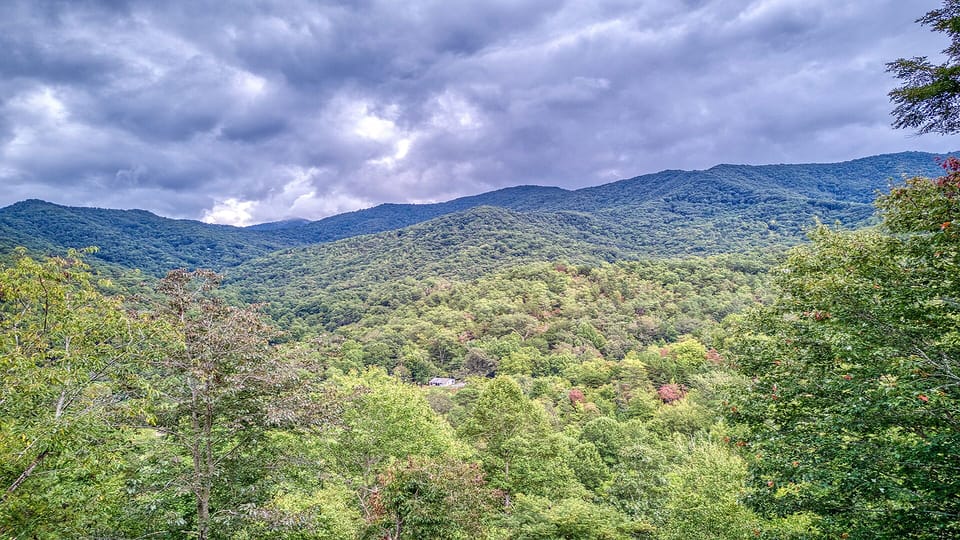 Great Smoky Mountains surround the property!
