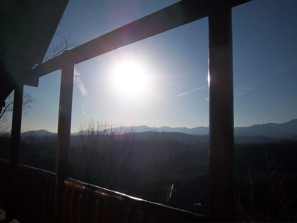 view from deck