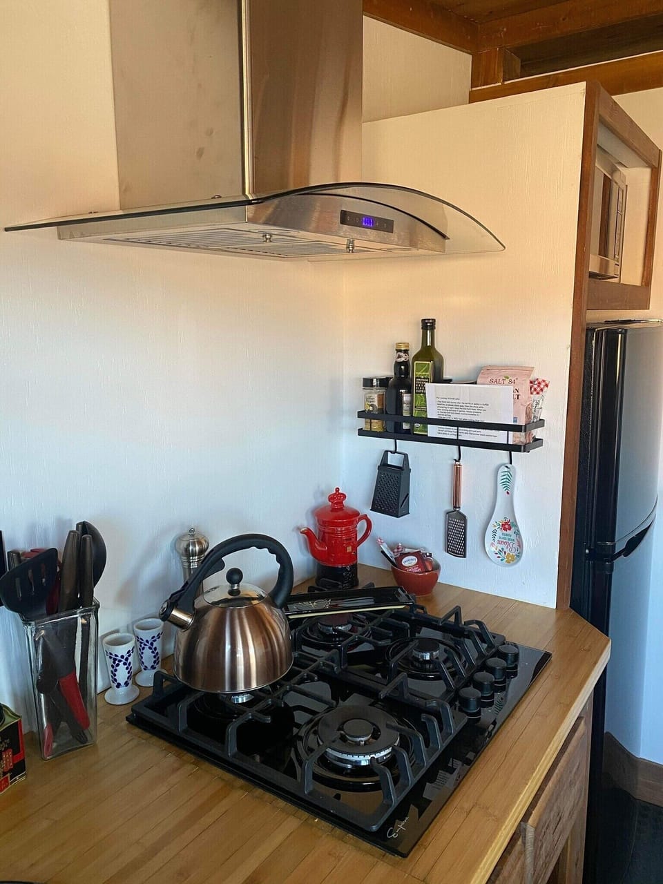 Propane stove top (no oven) with all supplies needed to cook