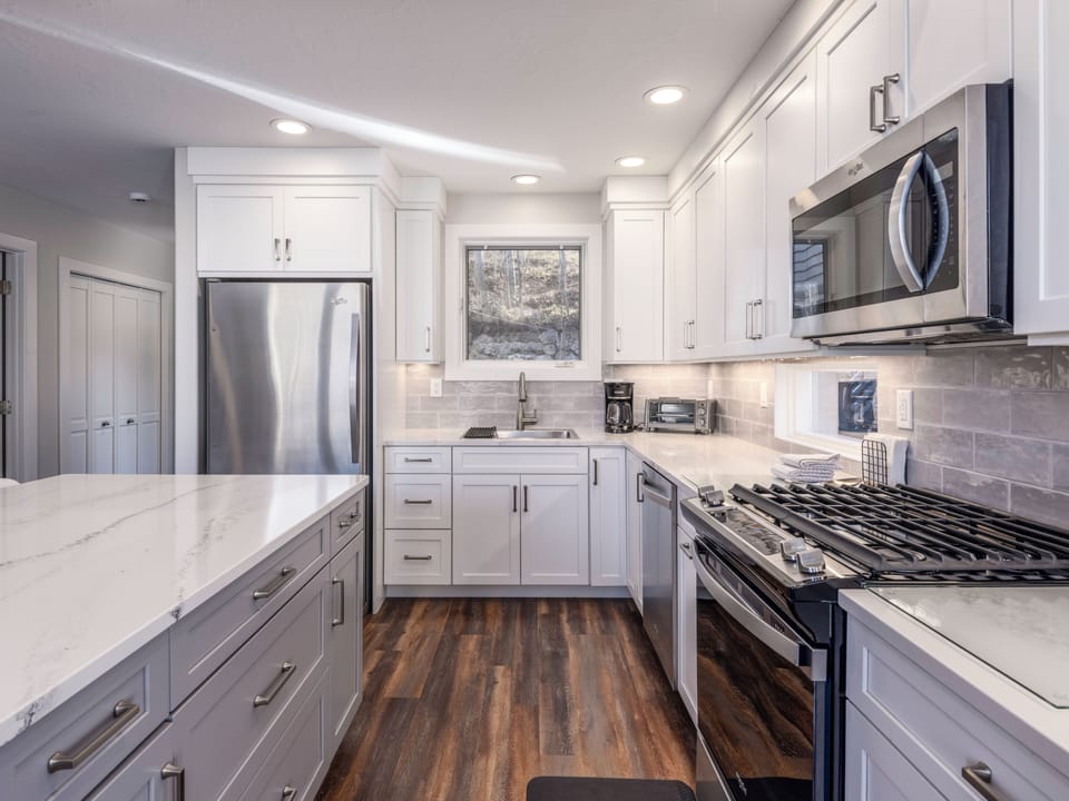 Kitchen with updated features