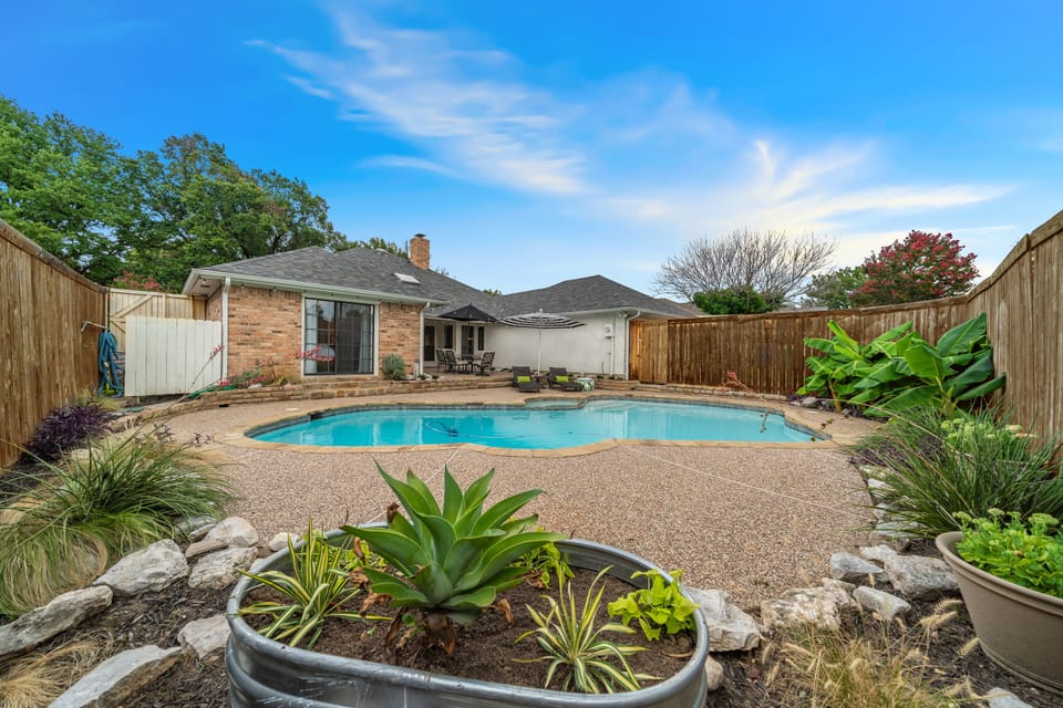 Unheated pool