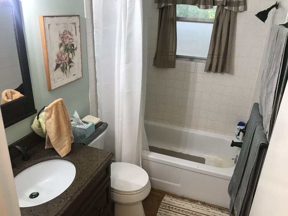 Upstairs bathroom