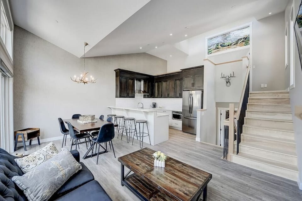 Bright and open-concept main living area.
