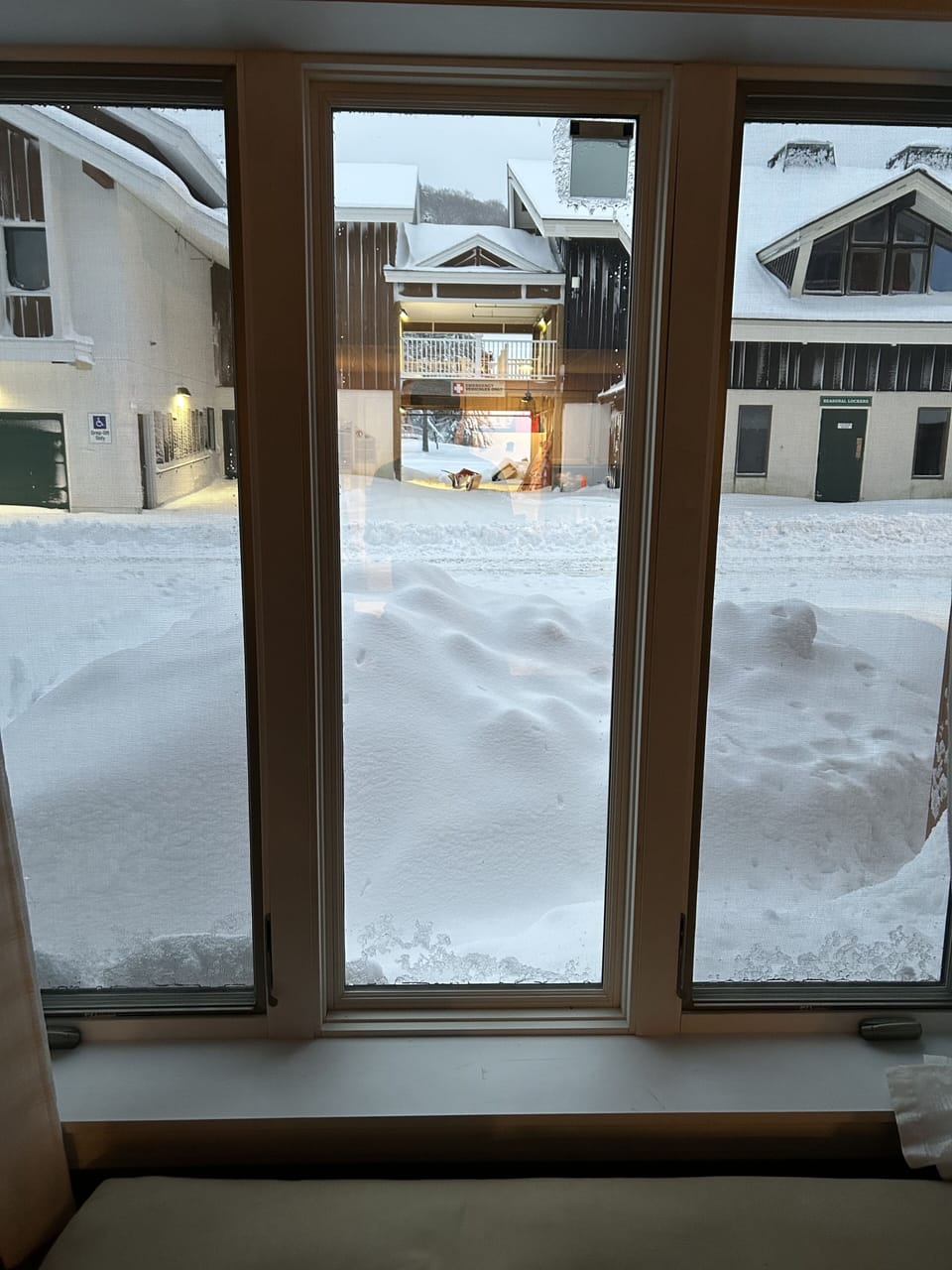 Family room view