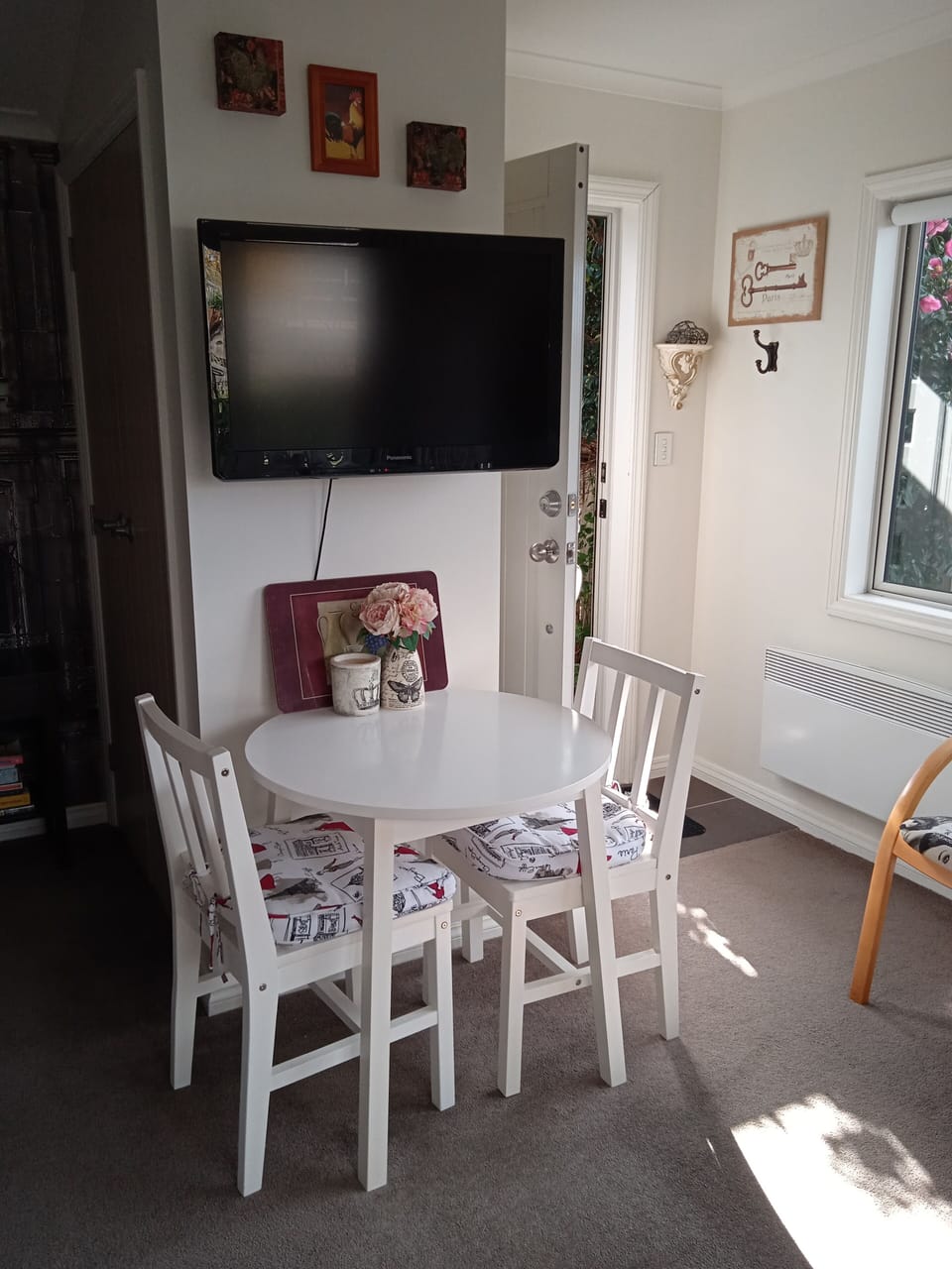 Dining table or work station. Free high speed wifi provided.