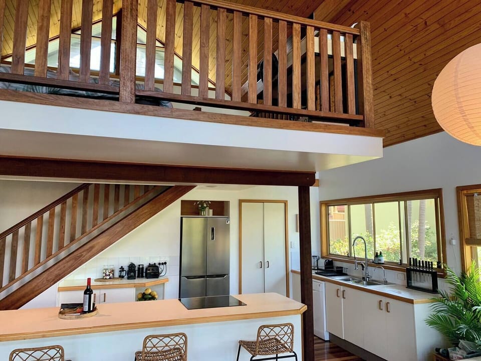 Kitchen is large as has everything you could possibly need. Major plus is the 3 stage water filter so you can enjoy healthy drinking water on your holiday.