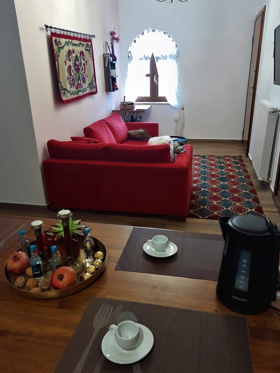 Coffee station at the property