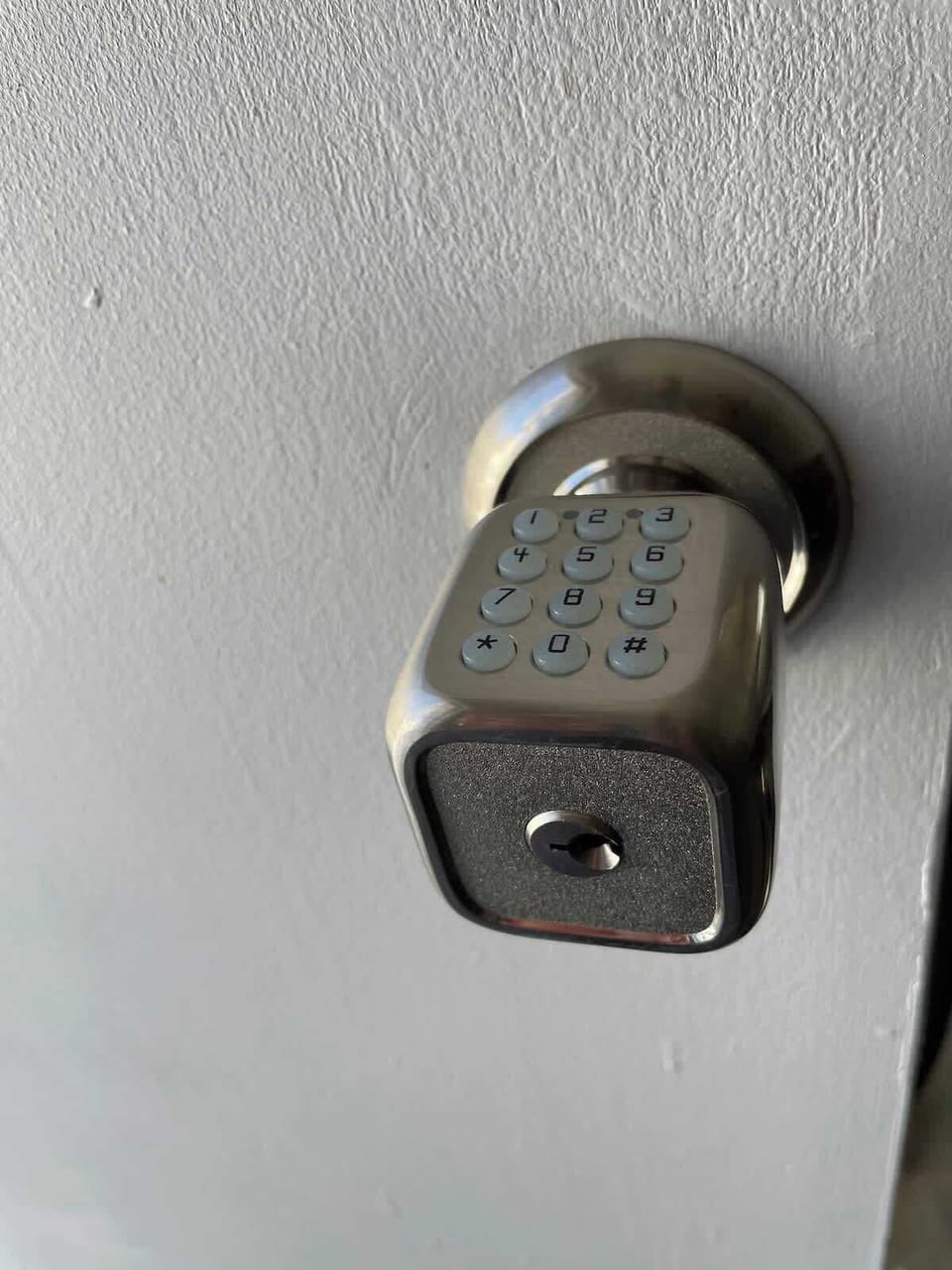 No keys needed. Digital lock.  Contactless check-in available.  