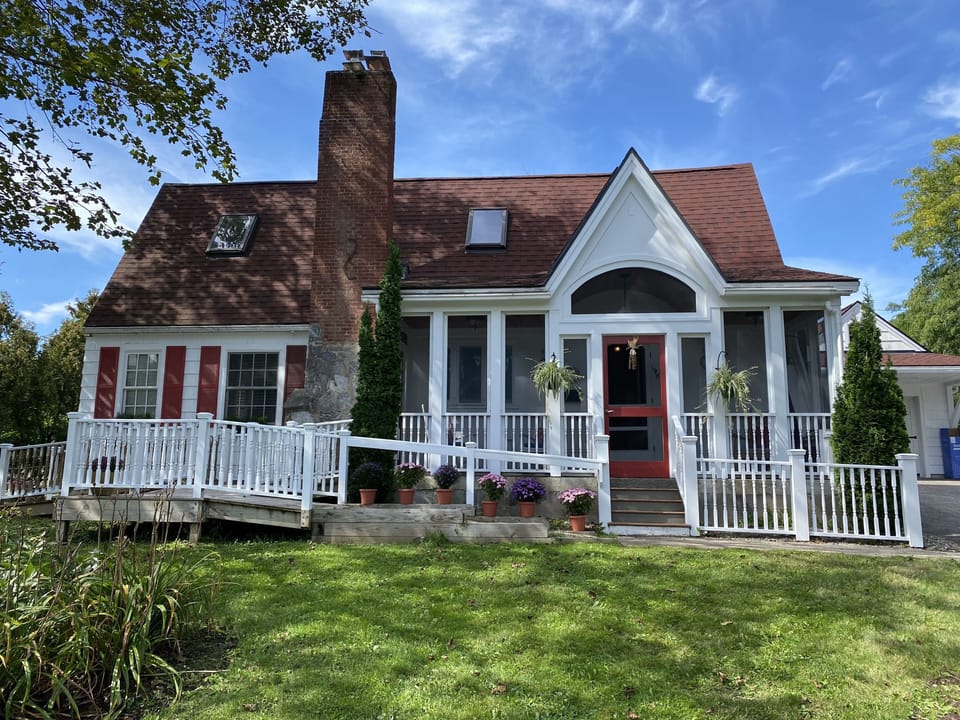 Front view from street.