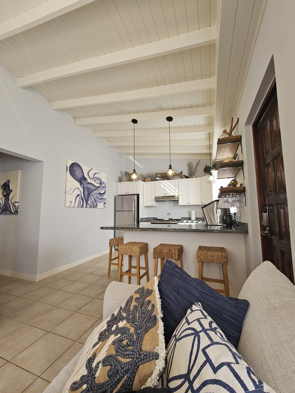 Open Kitchen into Living Room