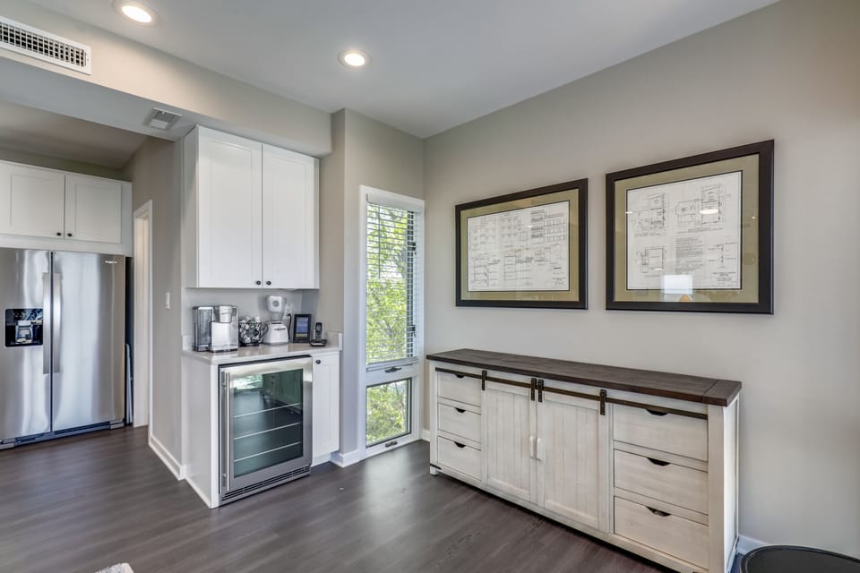 Beverage fridge/coffee