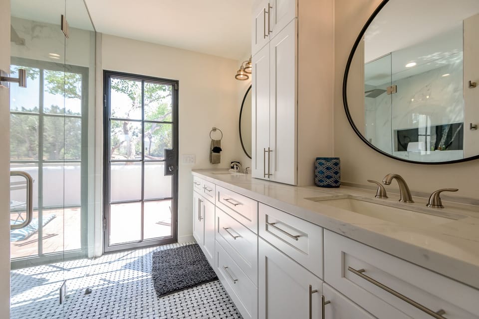 Patio is Also Accessible from the Master Bath