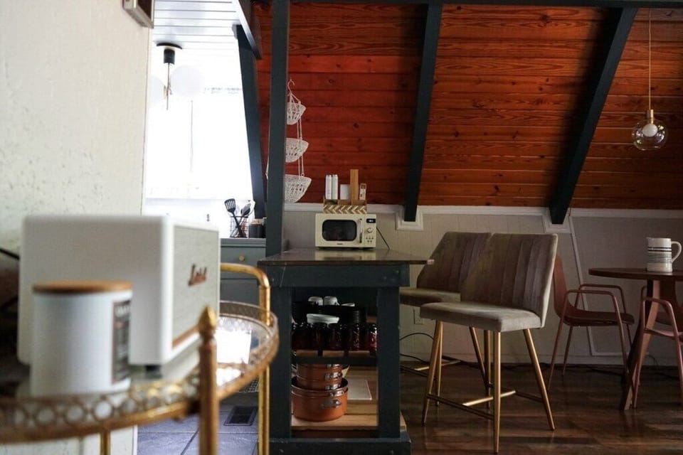 Bar Seating from Living Room