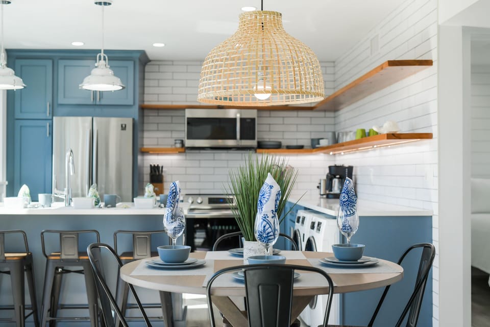 Indoor dining area for gatherings