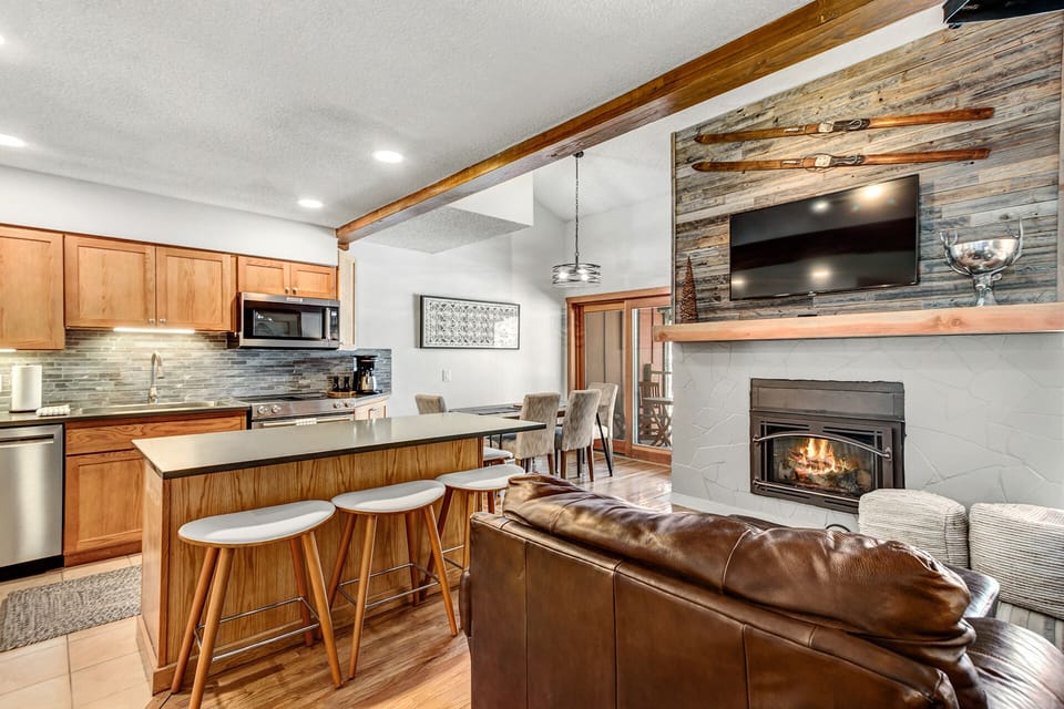 Living, Dining and Kitchen