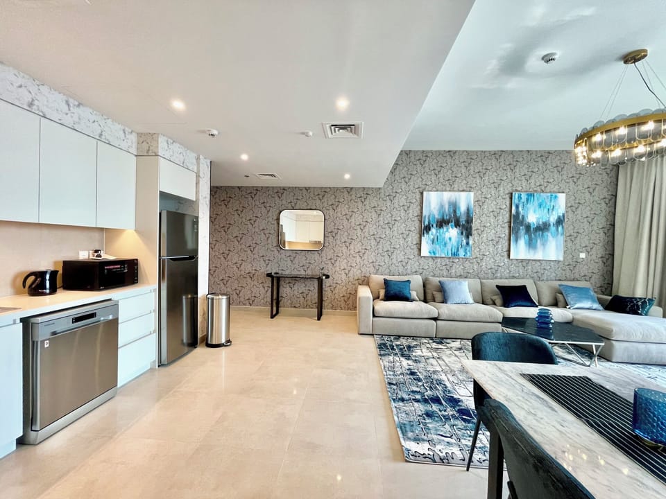 Apartment (2 Bedrooms) | Private kitchen | Microwave, oven, dishwasher, electric kettle