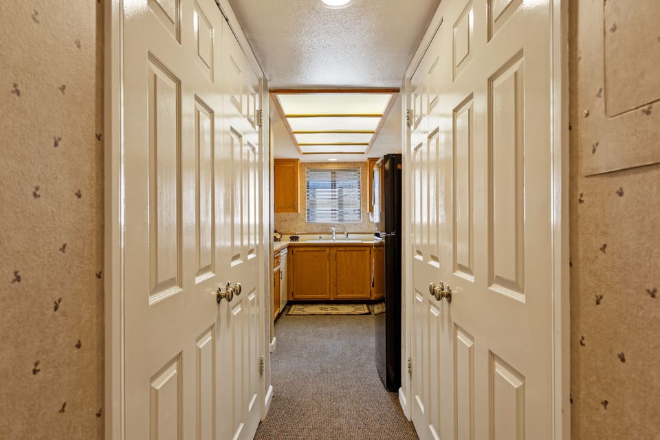 Laundry closet and pantry