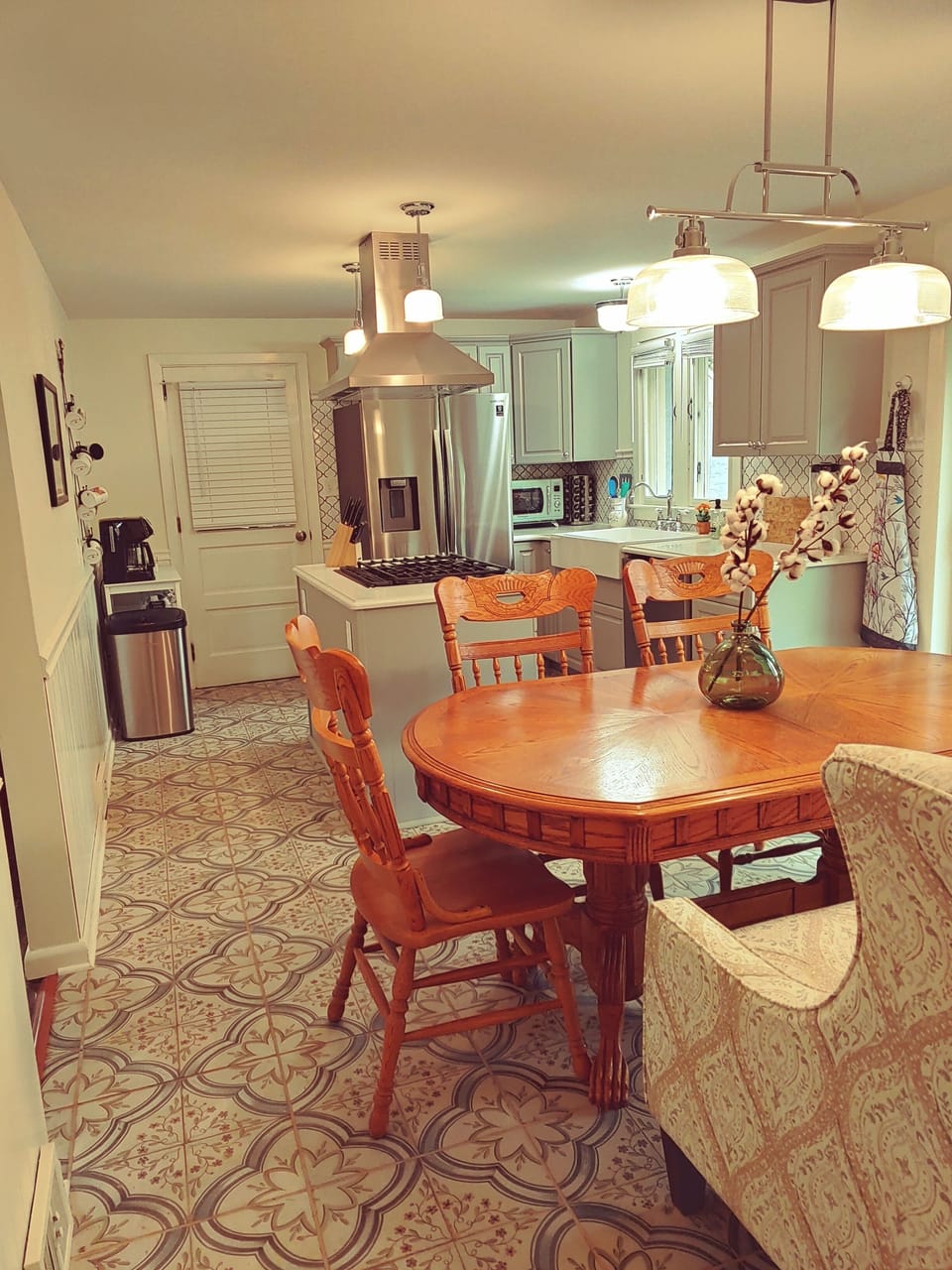 Kitchen and Dining Area
