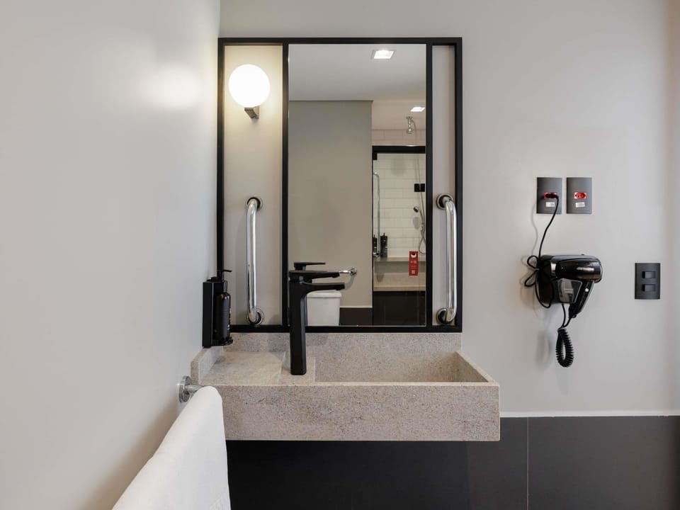 Standard Room, 1 Double Bed, Accessible | Minibar, desk, blackout drapes, free WiFi