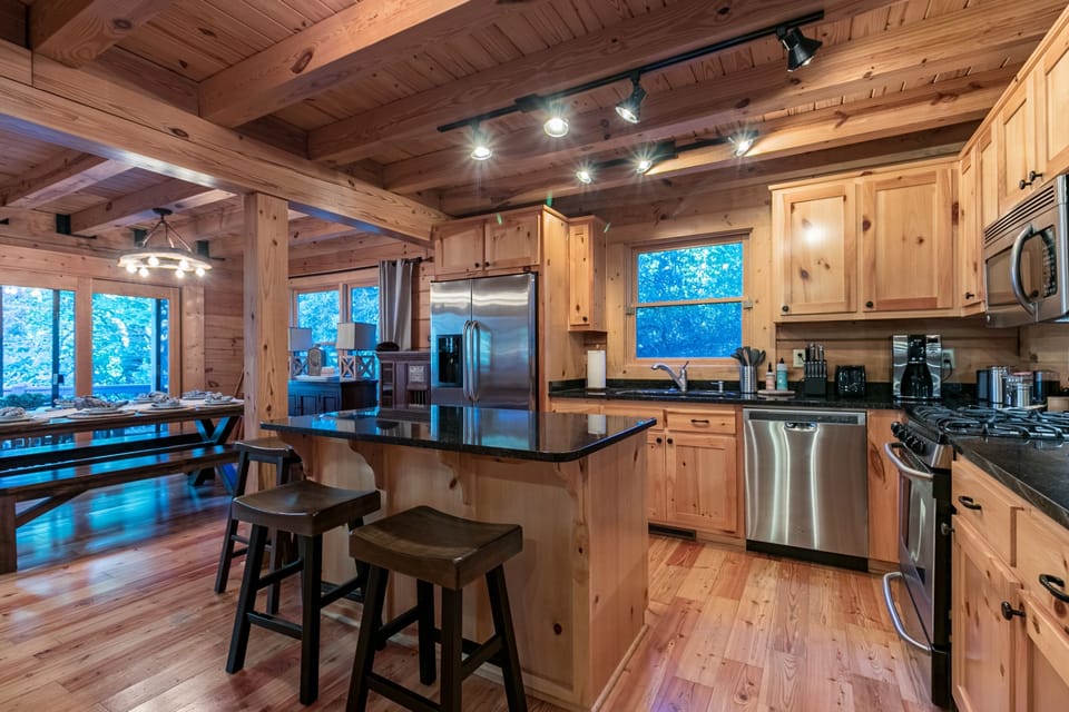 Fully equipped kitchen
