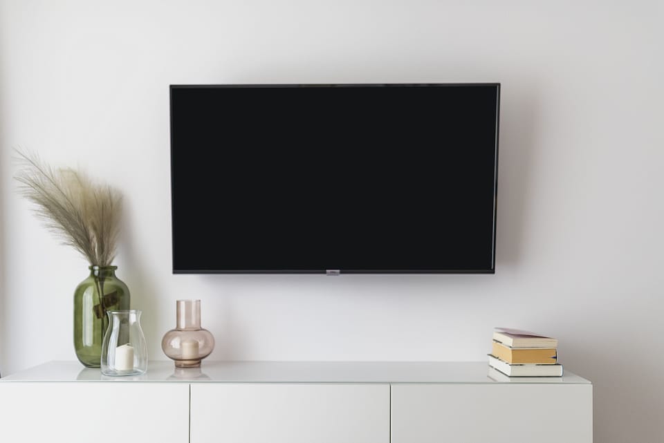 Design Apartment | Living room | 50-inch Smart TV with digital channels, TV
