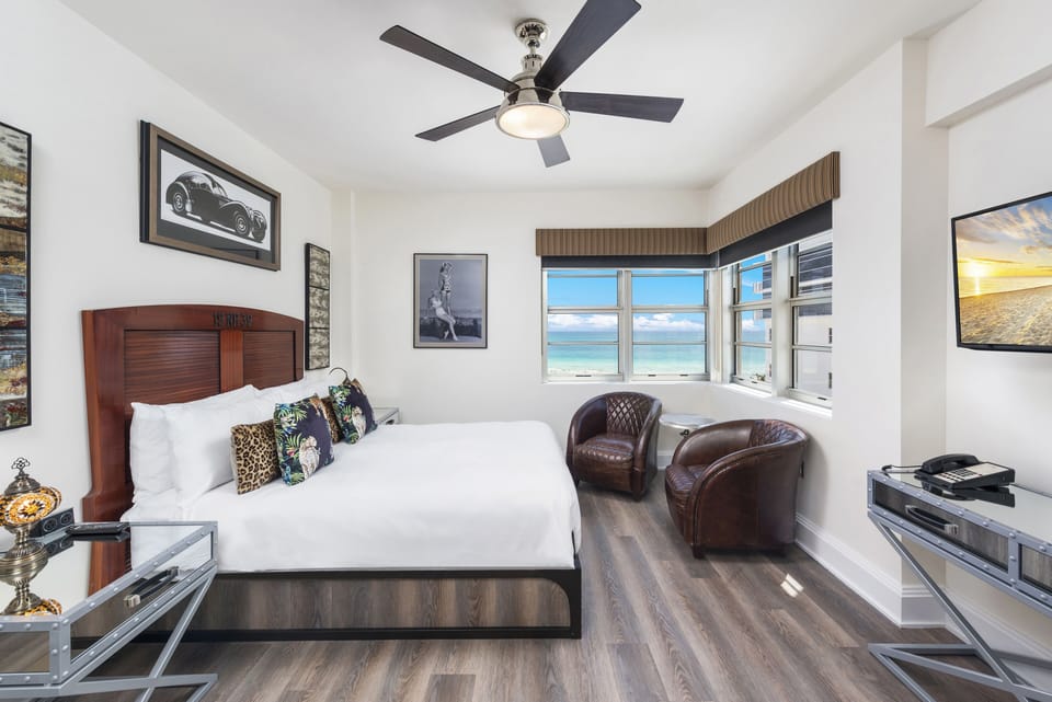 Ocean View One Bedroom Suite | Premium bedding, down comforters, in-room safe, iron/ironing board
