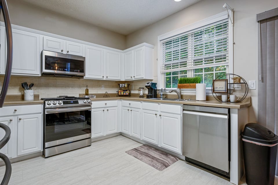 Stainless steel appliances