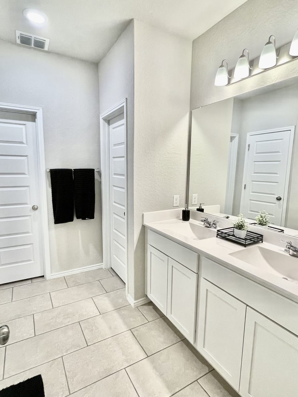 Master bathroom downstairs 