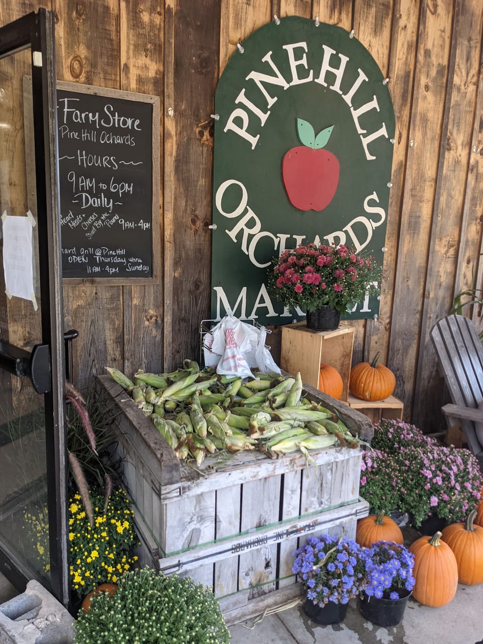 Stop at Pine Hill Orchards if you are traveling 91 North. They offer hay rides.