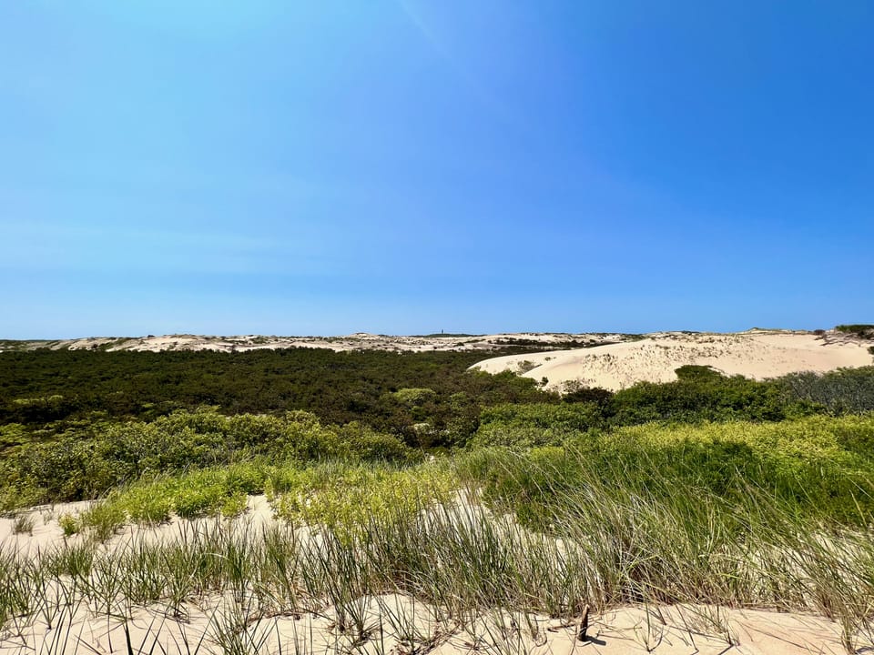 Peaked Hills Historic District Sand dunes